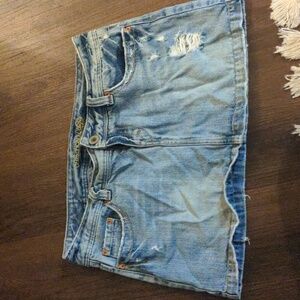 Denim skirt